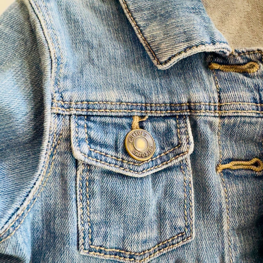 Carter's Classic 2T Blue Denim Jacket💙 - Picture 5 of 6